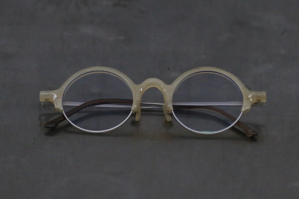 Rigards amber framed sequin glasses RG0109